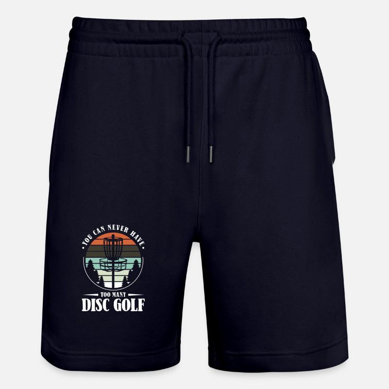 Cadeaux de disc golf Disc Golf - Short de jogging bio TRAINER Stanley/Stella unisexe - marine foncé