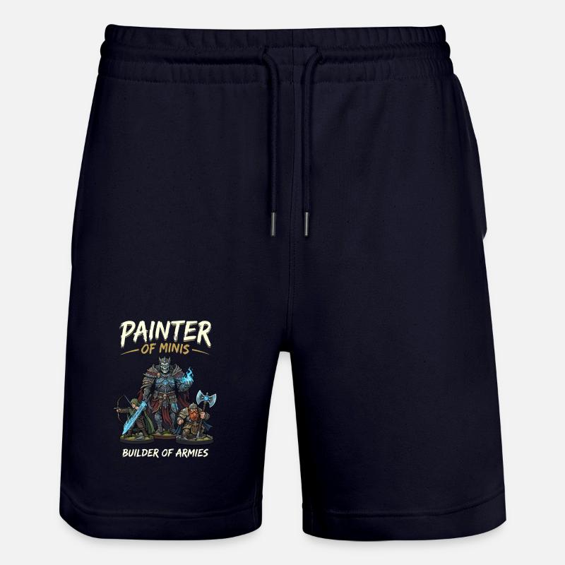 Maler der Minis Armeenbauer - Short de jogging bio TRAINER Stanley/Stella unisexe - marine foncé