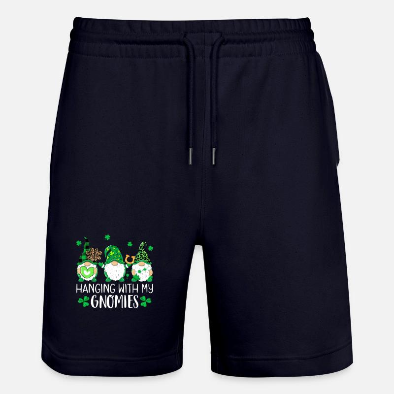 Gnomies St Patrick Trio - Short de jogging bio TRAINER Stanley/Stella unisexe - marine foncé