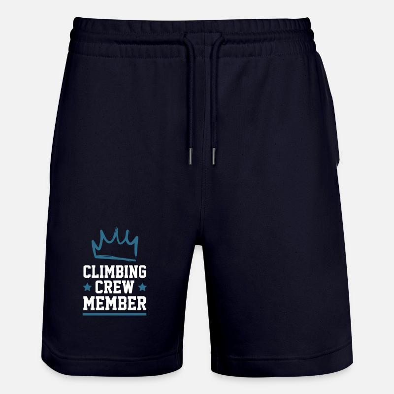 Équipe d’escalade - Short de jogging bio TRAINER Stanley/Stella unisexe - marine foncé