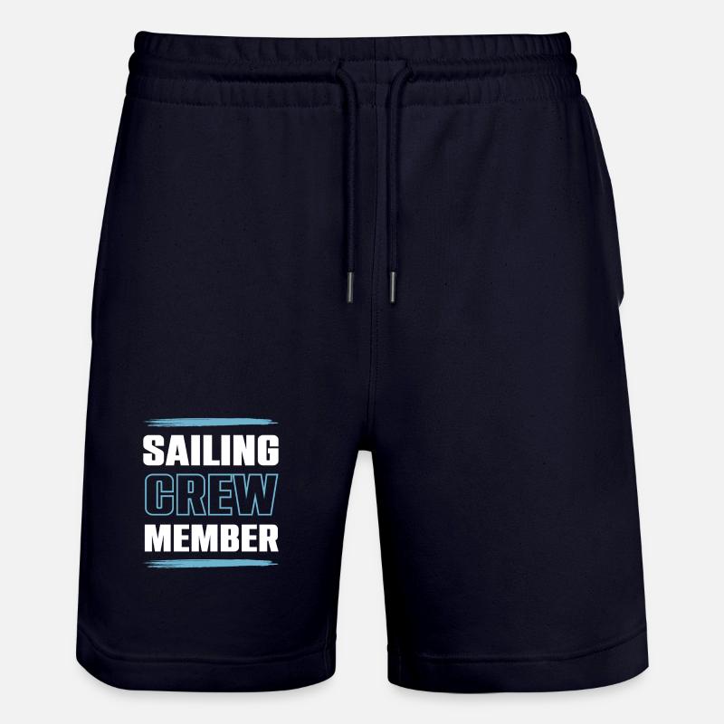 Équipage de navigation - Short de jogging bio TRAINER Stanley/Stella unisexe - marine foncé