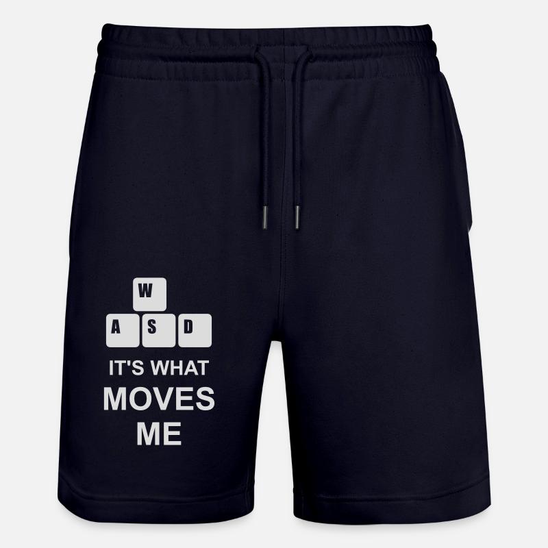 c’est ce qui m’émeut - Short de jogging bio TRAINER Stanley/Stella unisexe - marine foncé