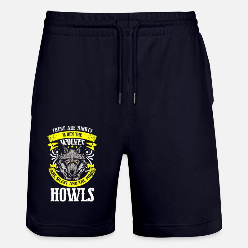 Wolf Pack Nordique - Short de jogging bio TRAINER Stanley/Stella unisexe - marine foncé