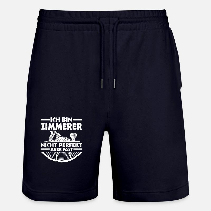 Charpentier Charpentier - Short de jogging bio TRAINER Stanley/Stella unisexe - marine foncé