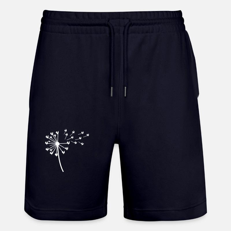 Hühner Hahn - Stanley/Stella Unisex Bio Joggingshorts Trainer - Dark navy