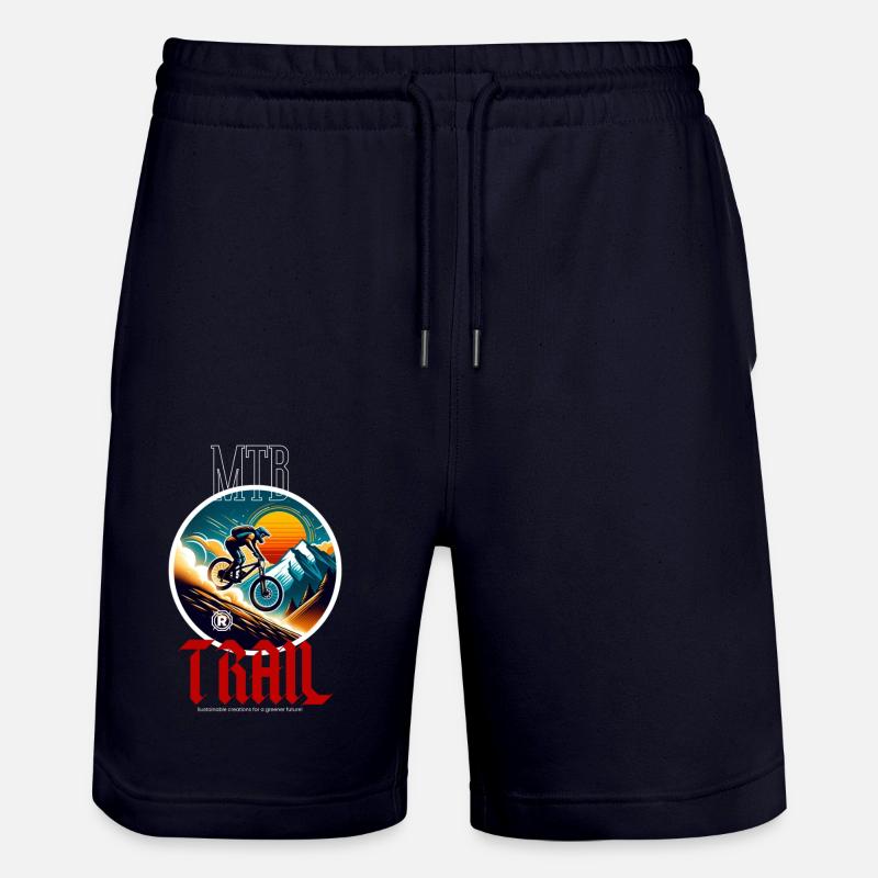 VTT Descente - Short de jogging bio TRAINER Stanley/Stella unisexe - marine foncé