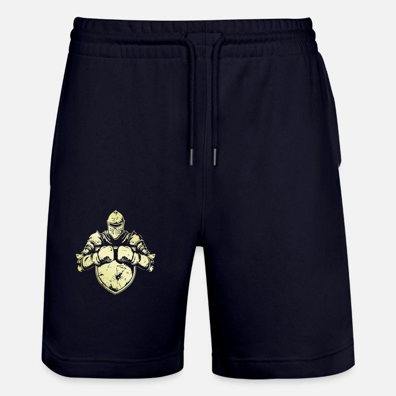Boxer Chevalier - Short de jogging bio TRAINER Stanley/Stella unisexe - marine foncé
