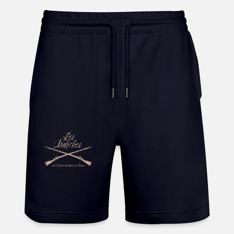 Les Marches de l'Entre-Sambre-et-Meuse - Short de jogging bio TRAINER Stanley/Stella unisexe - marine foncé