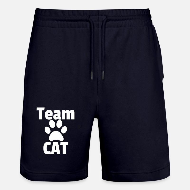 Equipe CAT - Short de jogging bio TRAINER Stanley/Stella unisexe - marine foncé