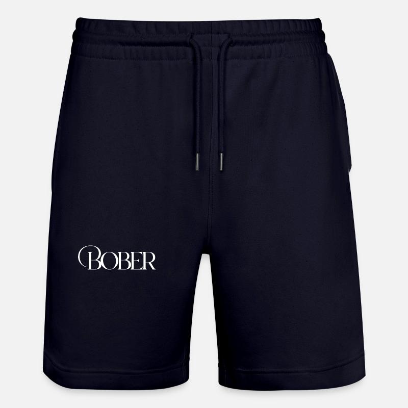 BOBER - Stanley/Stella Unisex Bio Joggingshorts Trainer  - Dark navy