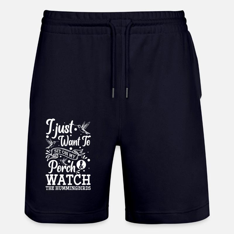 Vögel Mindtopia - Stanley/Stella Unisex Bio Joggingshorts Trainer - Dark navy
