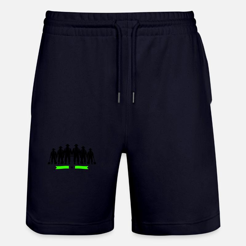 Silhouette de fermier Bauer - Short de jogging bio TRAINER Stanley/Stella unisexe - marine foncé