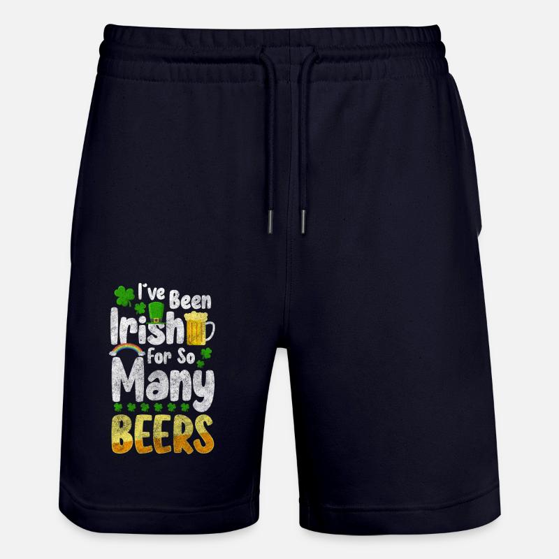 Pub Drinking Excursion Alcohol - Stanley/Stella Trainer Unisex Organic Jogging Shorts - dark navy