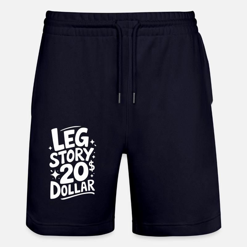 Invalidité due à l’amputation - Short de jogging bio TRAINER Stanley/Stella unisexe - marine foncé