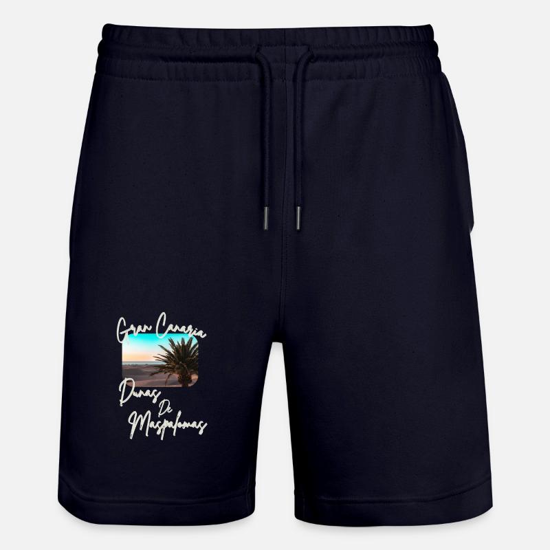 Dunas de Maspalomas – Gran Canaria’s - Stanley/Stella Unisex Bio Joggingshorts Trainer  - Dark navy