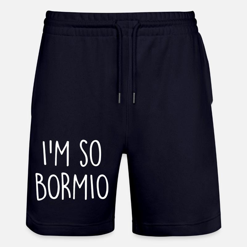 Bormio, Italie - Short de jogging bio TRAINER Stanley/Stella unisexe - marine foncé