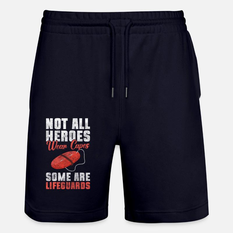 Lifeguard Poolside Summer Lifeguard - Short de jogging bio TRAINER Stanley/Stella unisexe - marine foncé