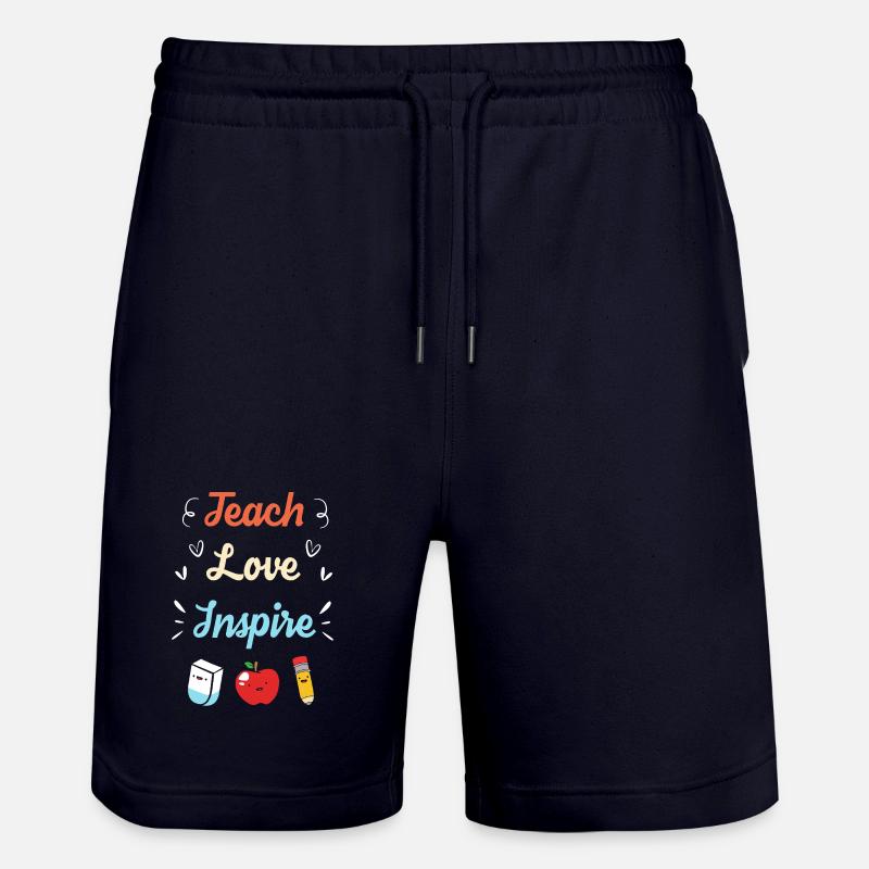 Sonderschule Lehrer Förderschule Pädagoge - Stanley/Stella Unisex Bio Joggingshorts Trainer - Dark navy