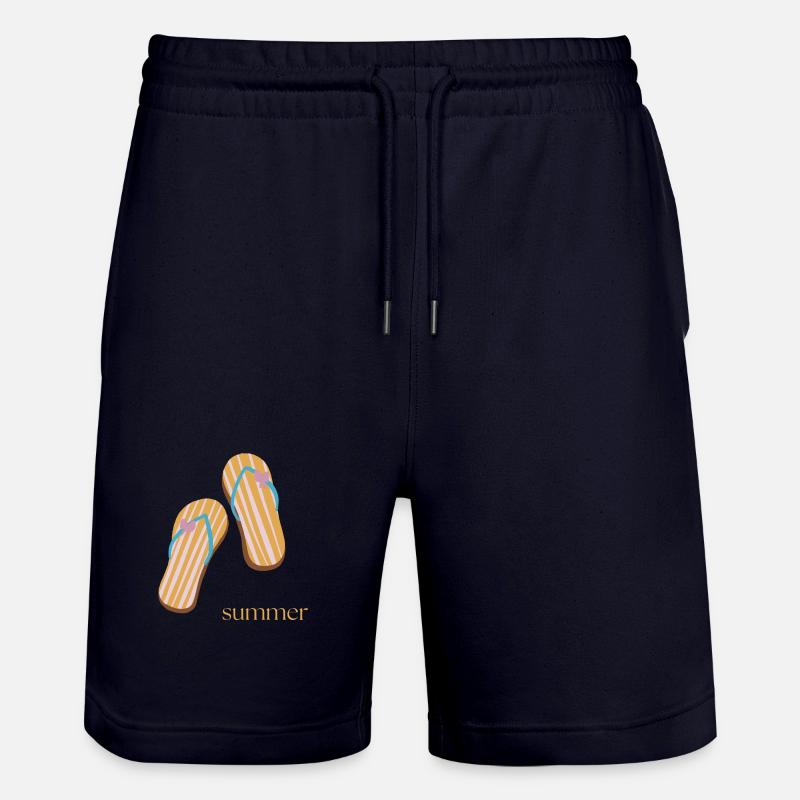 Buzzer - Stanley/Stella Trainer Unisex Organic Jogging Shorts - dark navy