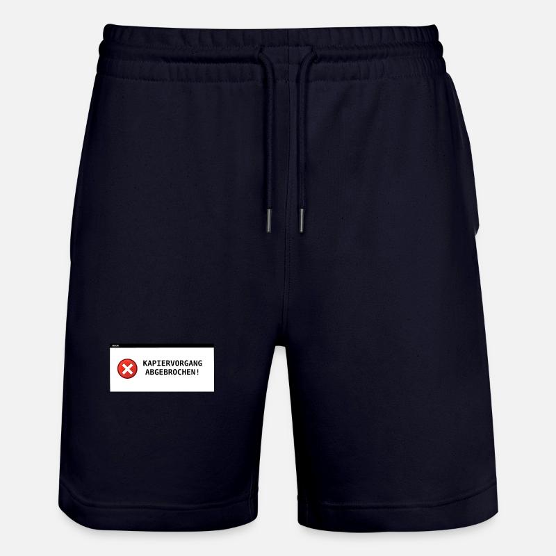 Processus de copie interrompu - Short de jogging bio TRAINER Stanley/Stella unisexe - marine foncé