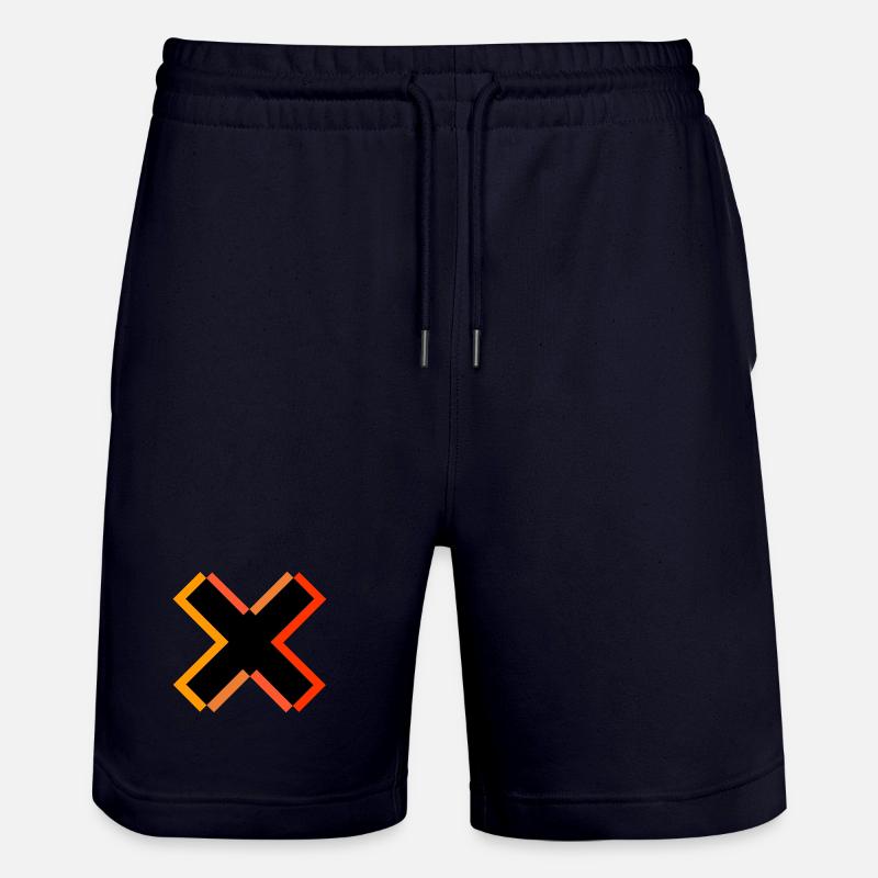 Sentez la couleur - Short de jogging bio TRAINER Stanley/Stella unisexe - marine foncé