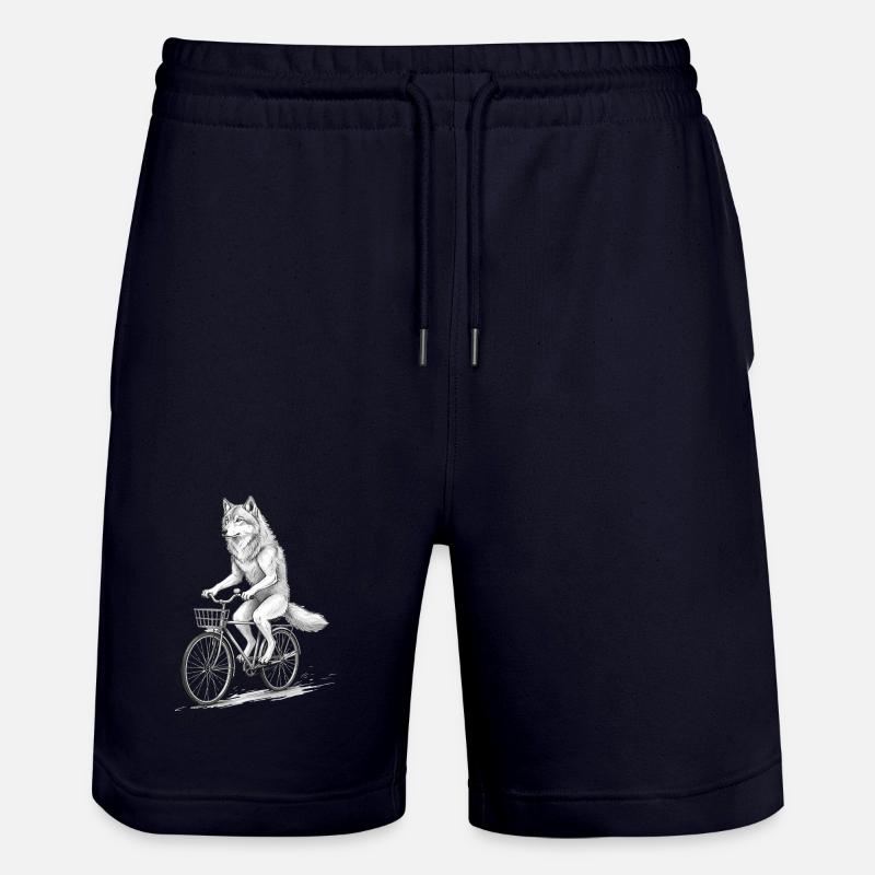 Wolf Cyclist à vélo - Short de jogging bio TRAINER Stanley/Stella unisexe - marine foncé