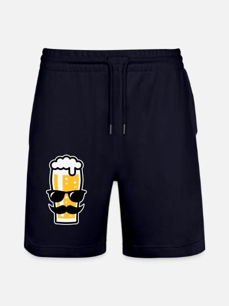 Sunglasses Summer (Three Colours) - Stanley/Stella Trainer Unisex Organic Jogging Shorts - dark navy