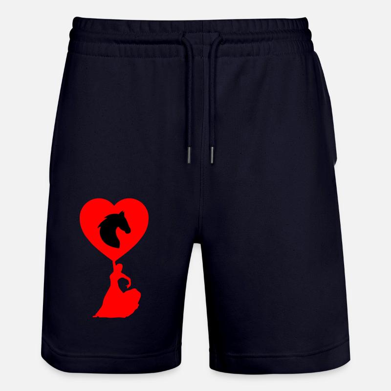 Pferd - Stanley/Stella Unisex Bio Joggingshorts Trainer - Dark navy
