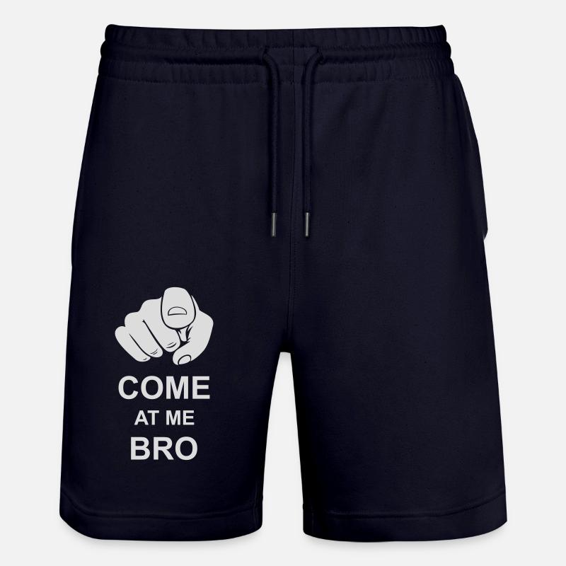 Viens à moi bro - Short de jogging bio TRAINER Stanley/Stella unisexe - marine foncé