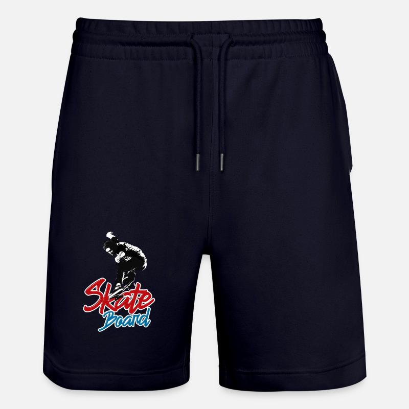 TSHIRT SKATE BOARD 2024 - Short de jogging bio TRAINER Stanley/Stella unisexe - marine foncé