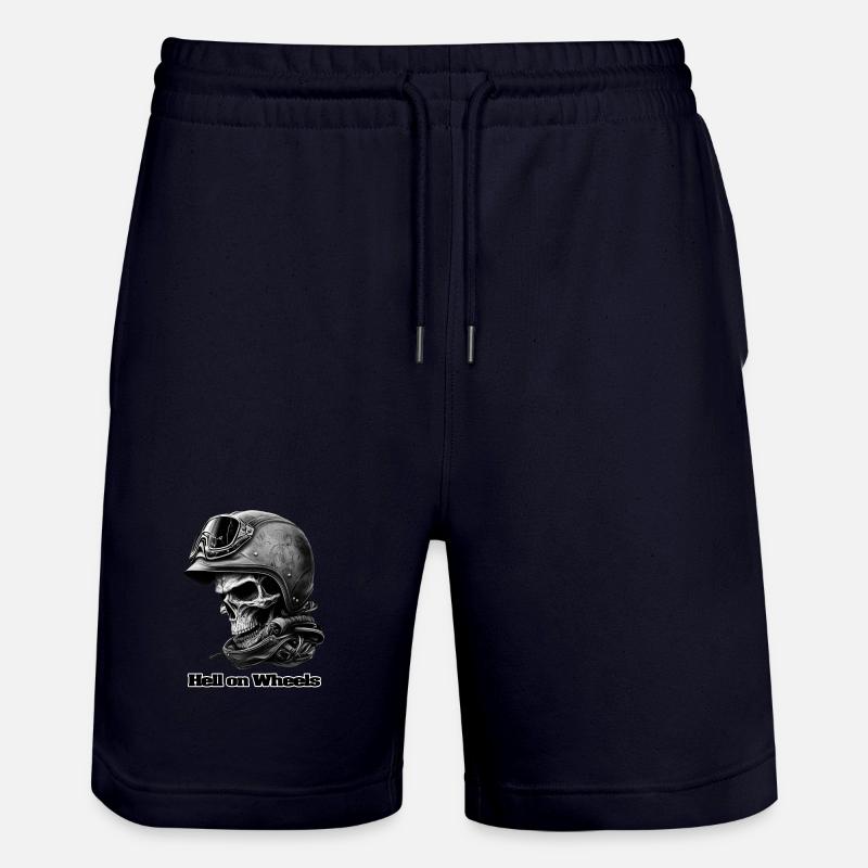 L’enfer sur roues - Short de jogging bio TRAINER Stanley/Stella unisexe - marine foncé