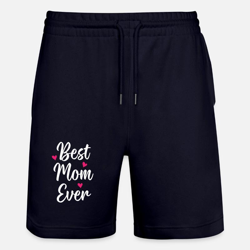 Beste Mutter aller Zeiten - Stanley/Stella Unisex Bio Joggingshorts Trainer  - Dark navy