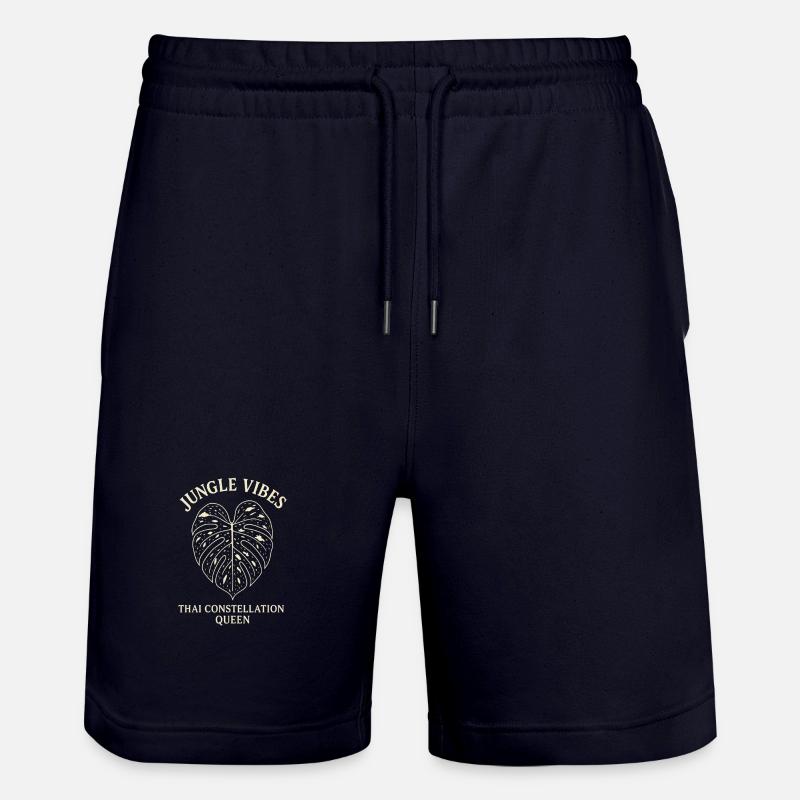 Jungle Vibes Thai Queen - Short de jogging bio TRAINER Stanley/Stella unisexe - marine foncé