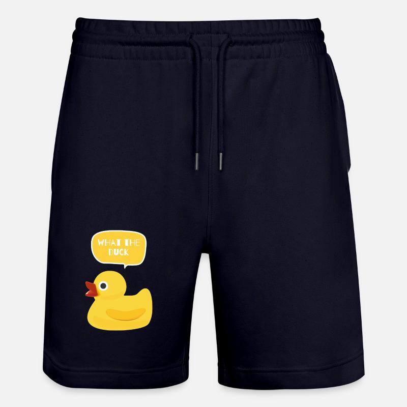Qu’est-ce que le Duck Design - Short de jogging bio TRAINER Stanley/Stella unisexe - marine foncé