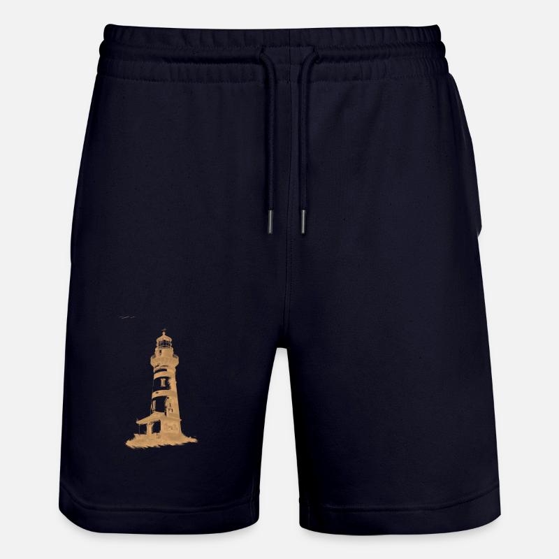 Accent de couleur phare - Short de jogging bio TRAINER Stanley/Stella unisexe - marine foncé
