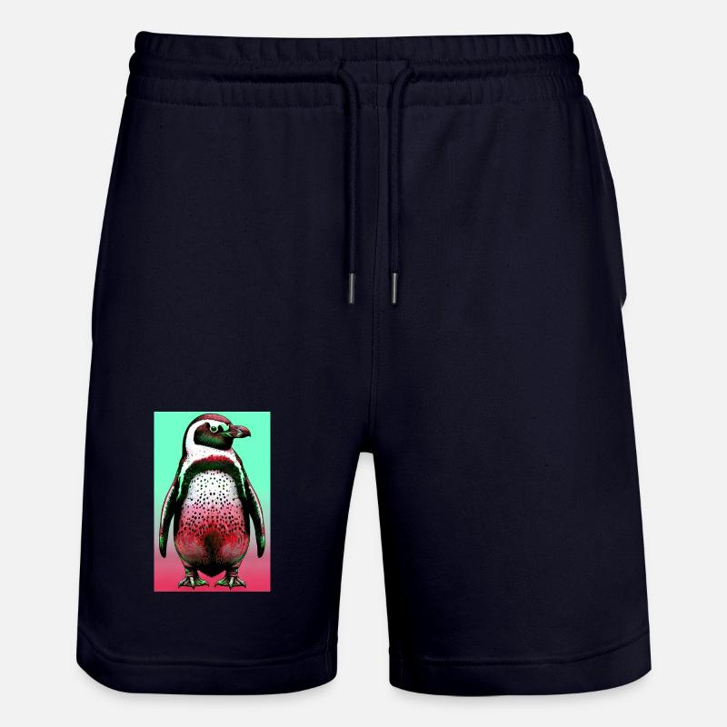 pingouin - Short de jogging bio TRAINER Stanley/Stella unisexe - marine foncé