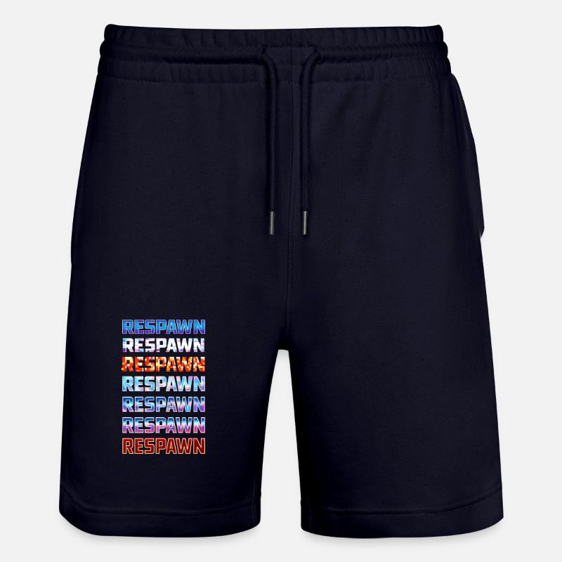 Respawn Neon Gradient Logo Style - Short de jogging bio TRAINER Stanley/Stella unisexe - marine foncé