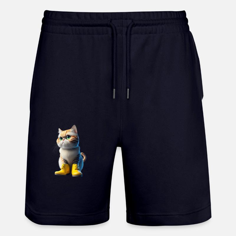 Chat - Short de jogging bio TRAINER Stanley/Stella unisexe - marine foncé
