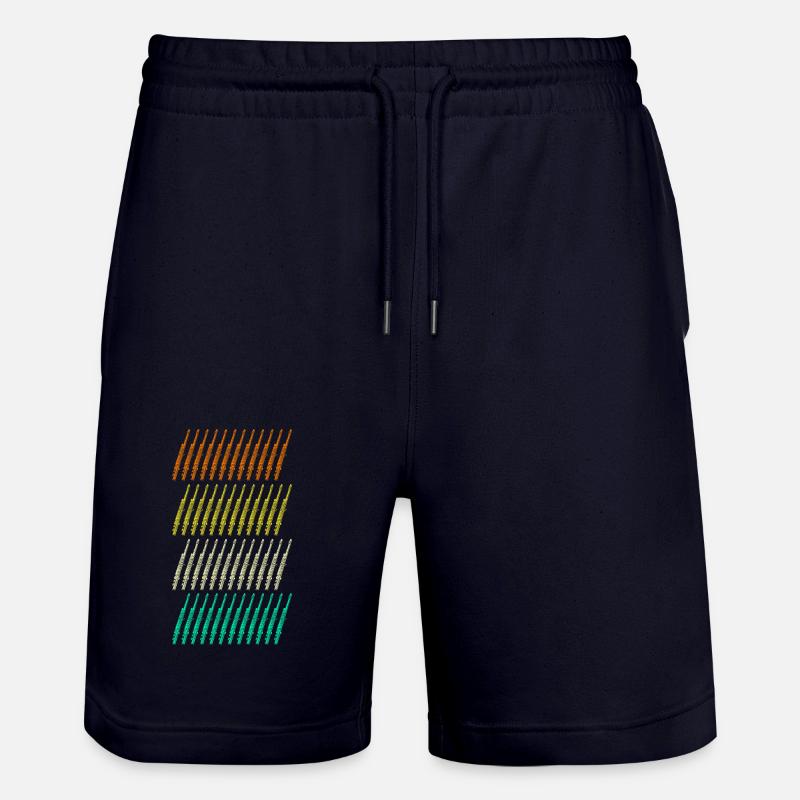 Flötist Querflöte - Stanley/Stella Unisex Bio Joggingshorts Trainer  - Dark navy