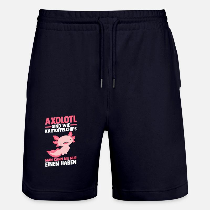 Axolotl - Short de jogging bio TRAINER Stanley/Stella unisexe - marine foncé