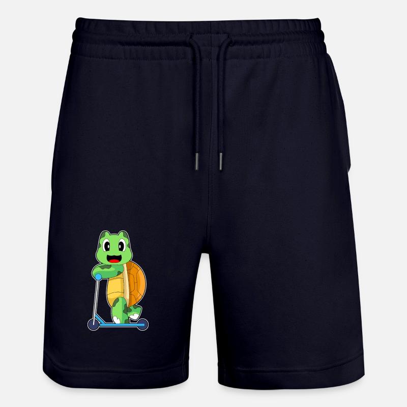 Scooter tortue - Short de jogging bio TRAINER Stanley/Stella unisexe - marine foncé