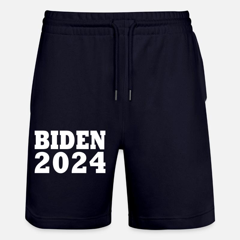 Joe biden 2024 - Short de jogging bio TRAINER Stanley/Stella unisexe - marine foncé
