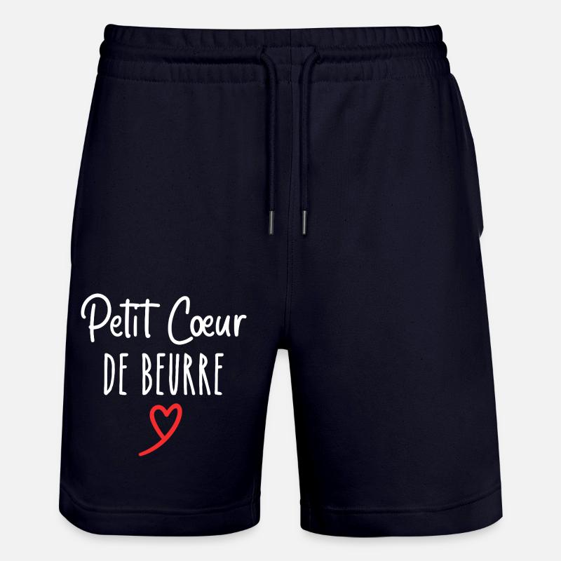 petit cœur de beurre - Short de jogging bio TRAINER Stanley/Stella unisexe - marine foncé