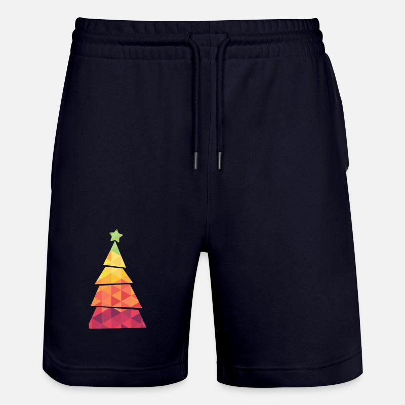 Sapin de Noël - Weihnachtsbaum - Weihnachten - Short de jogging bio TRAINER Stanley/Stella unisexe - marine foncé