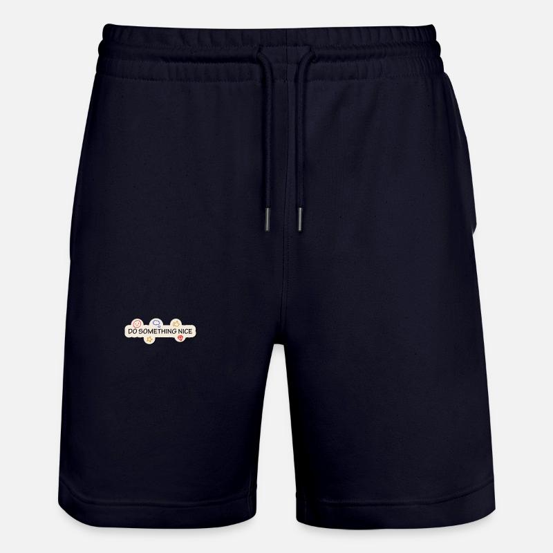 Faites quelque chose de gentil - Short de jogging bio TRAINER Stanley/Stella unisexe - marine foncé
