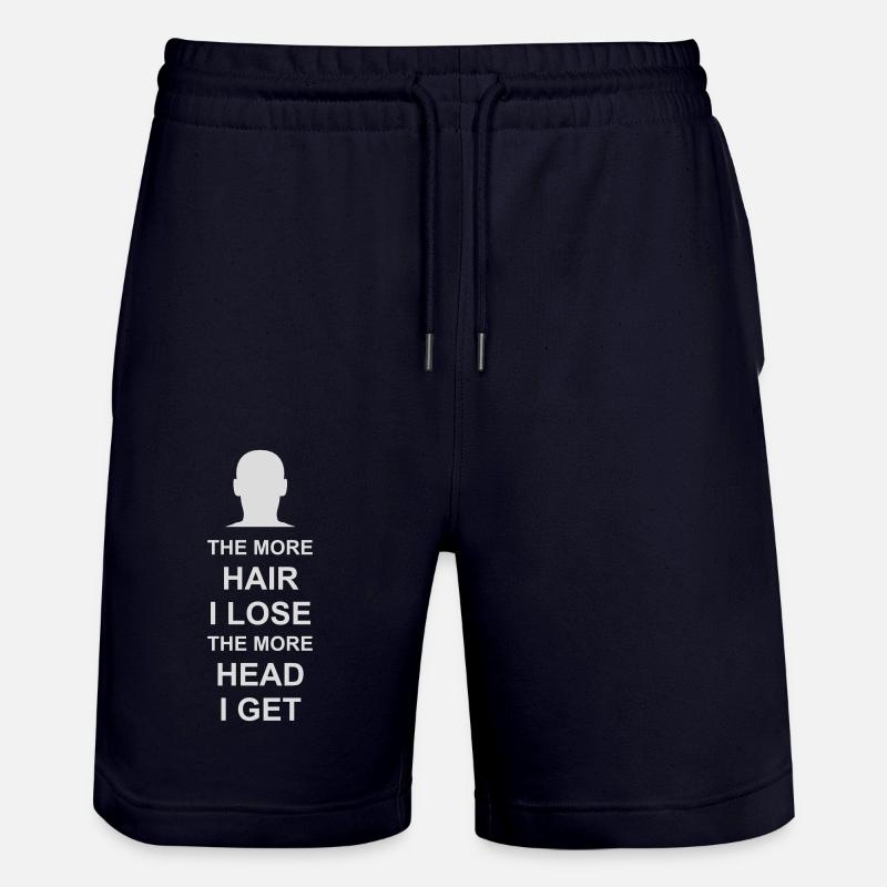 J’ai plus de tête - Short de jogging bio TRAINER Stanley/Stella unisexe - marine foncé