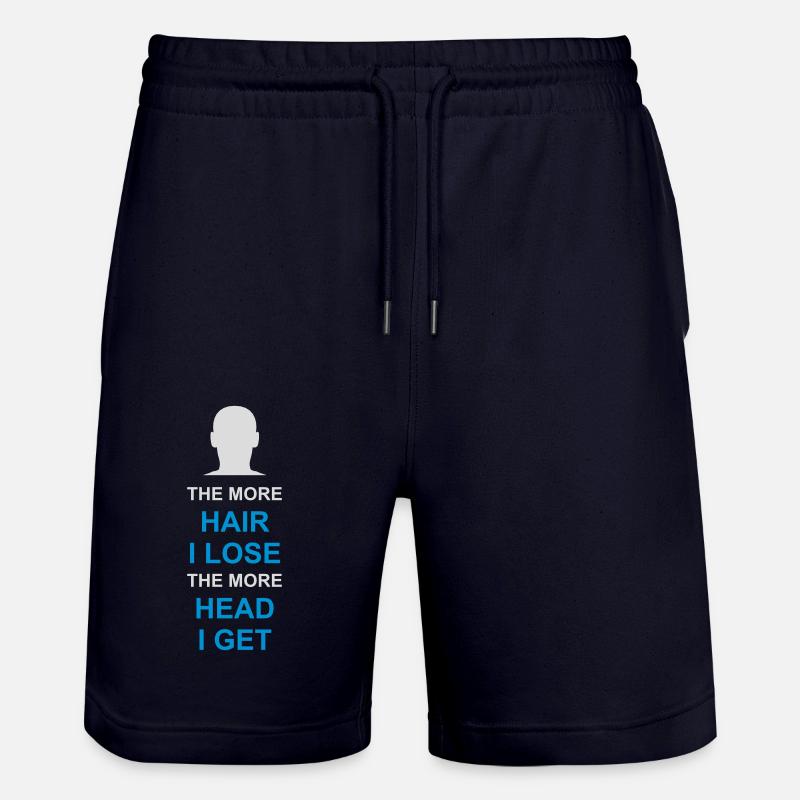 J’ai plus de tête - Short de jogging bio TRAINER Stanley/Stella unisexe - marine foncé