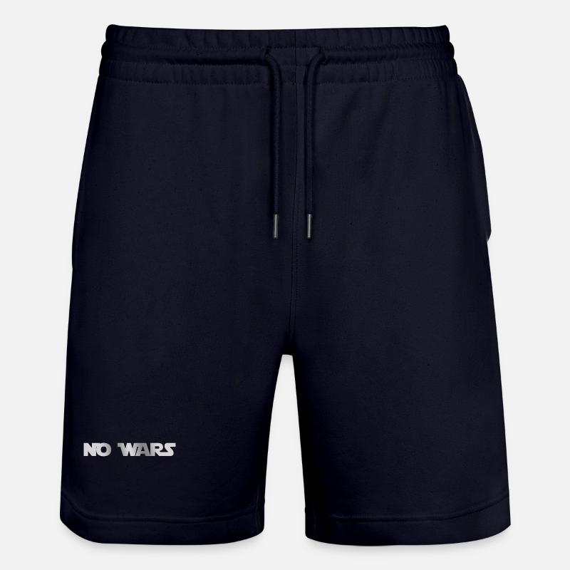 NO WARS - Short de jogging bio TRAINER Stanley/Stella unisexe - marine foncé