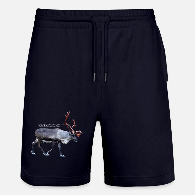 CUISINE RAPIDE - Short de jogging bio TRAINER Stanley/Stella unisexe - marine foncé