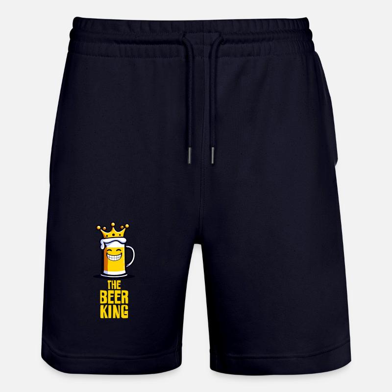 Le roi de la bière - Short de jogging bio TRAINER Stanley/Stella unisexe - marine foncé